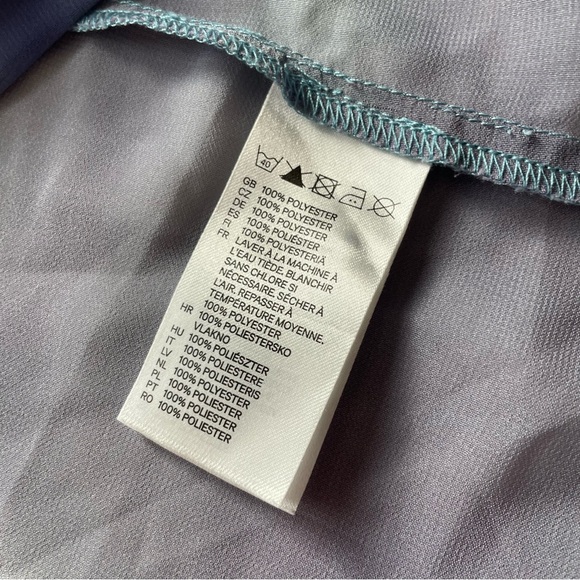 💚3/$15💚 Size 4 | Small | asymmetrical mesh button up collared sleeveless tunic - Picture 6 of 8